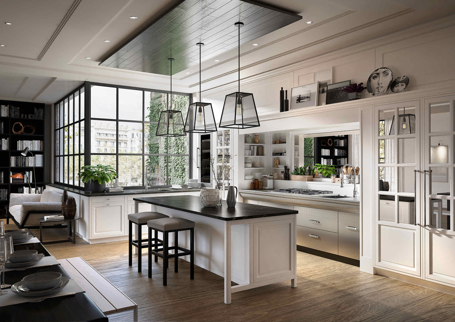 Классическая кухня Marchi Cucine Bellagio