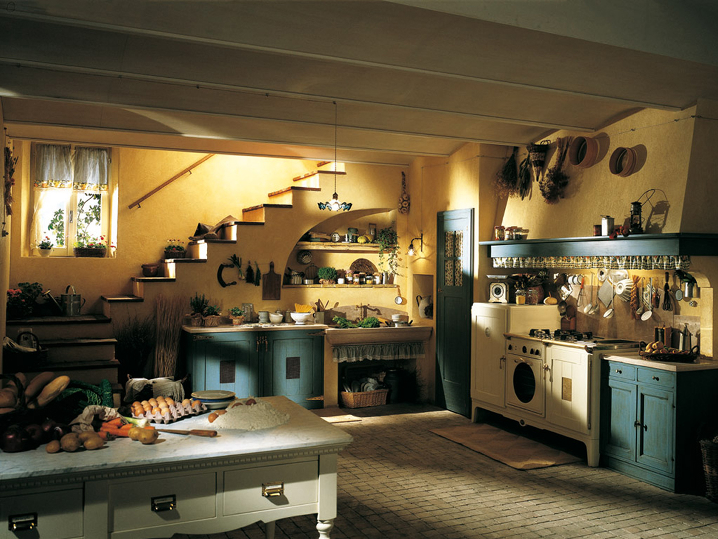Кухня в стиле винтаж Marchi Cucine Doria
