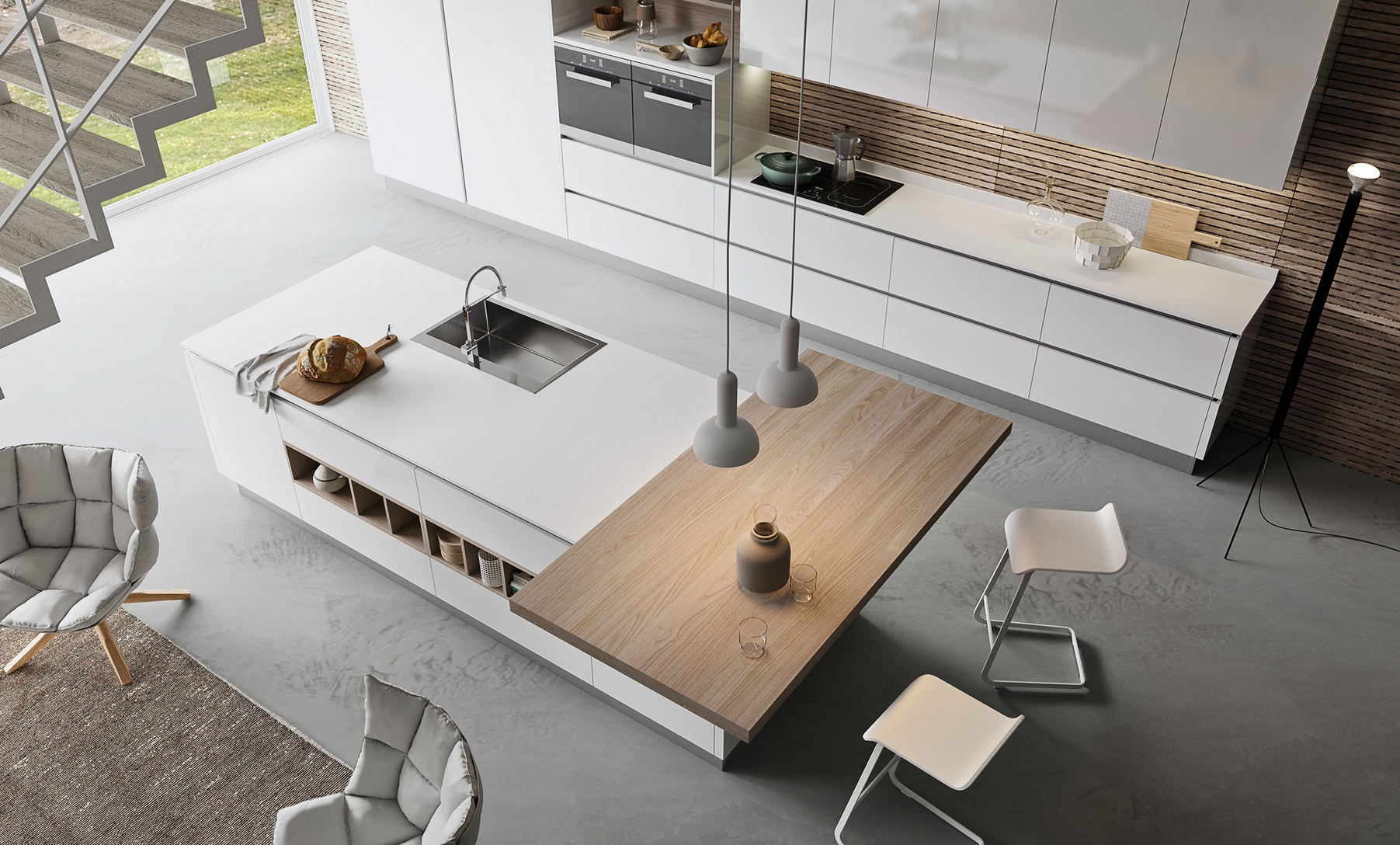 Современная кухня Record Cucine Ainoa